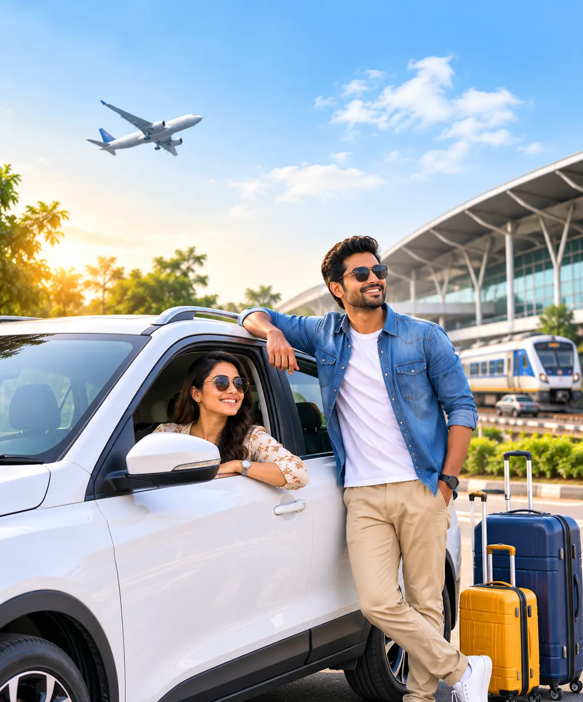 Airport delivery self drive car Bhubaneswar